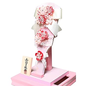 Amazon | 【羽子板】【摘み細工羽子板】9号夢花つまみ細工羽子板